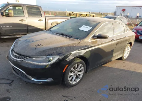 2015 Chrysler 200 C из США, поврежденный, VIN 1C3CCCCG0FN515532